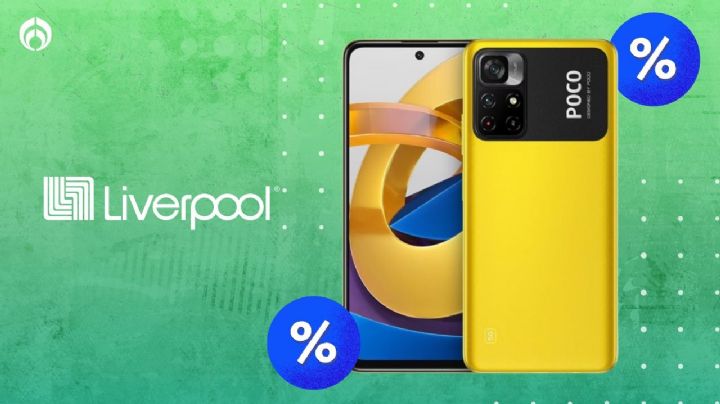 Liverpool remata en dos mil pesitos el Xiaomi Poco M4 con cámara de 50MP, carga rápida y 128GB