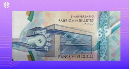 El precio del ‘billete espécimen’ mexicano que es conmemorativo, raro y difícil de conseguir