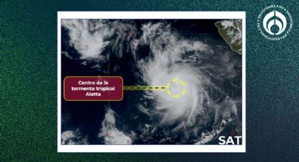 Ahora se forma la tormenta tropical ‘Aletta’, ¿qué estados afectará?