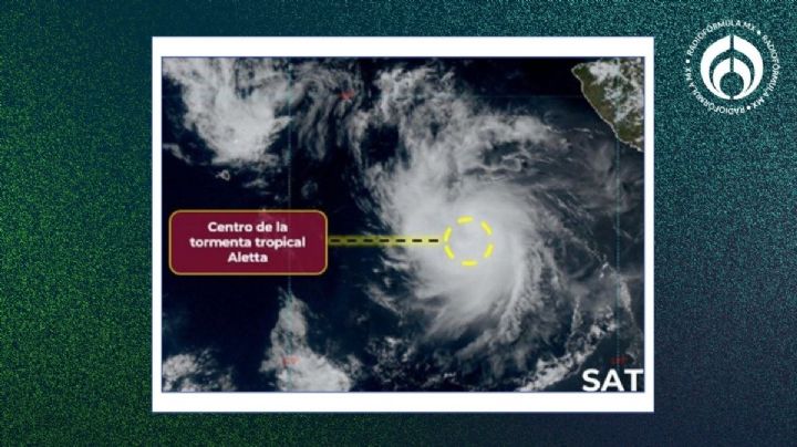 Ahora se forma la tormenta tropical ‘Aletta’, ¿qué estados afectará?