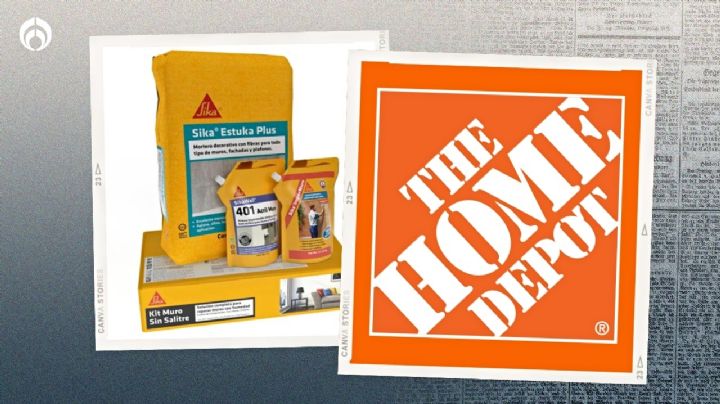 Home Depot: el kit de Sika para reparar muros con salitre que cuesta menos de 650 pesos