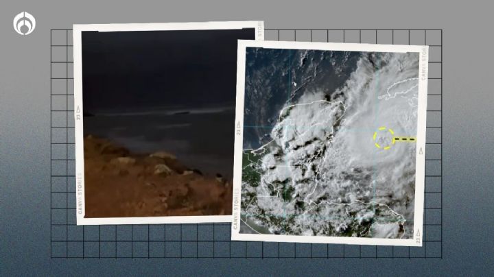 El monstruo se asoma: (VIDEOS EXCLUSIVOS) Así lucen los brazos del Huracán Beryl llegando a Tulum