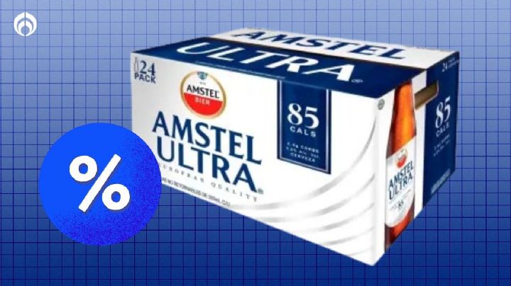 Sam’s Club se luce con rebaja en caja de 24 cervezas Amstel Ultra; perfectas para la carnita asada