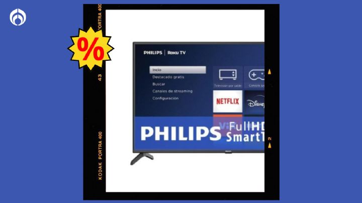 Walmart vende esta pantalla Philips a mitad de precio, para verla final de la Copa América 2024