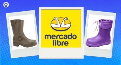 Mercado Libre: 4 pares de botas para lluvia por menos de 600 pesitos