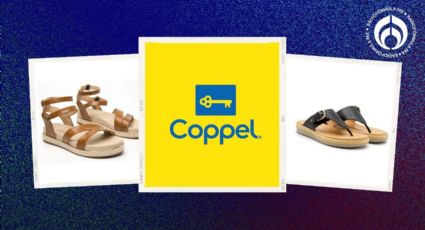 Coppel remata sandalias Flexi de colores claros y muy cómodas para vacaciones