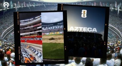 Así va la remodelación del Estadio Azteca: sin pasto y sin butacas (VIDEO)