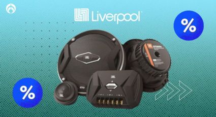 Liverpool remata bocina JBL potente para el coche con 50% de descuento