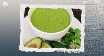 Cómo hacer salsa verde de aguacate en un minuto: fácil y deliciosa