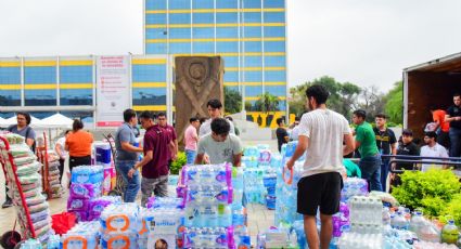 UANL recolecta siete toneladas de ayuda para afectados de 'Alberto'