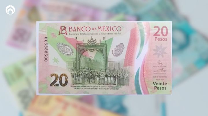 Pagan hasta un millón por el billete de 20 pesos con un número de serie palíndromo