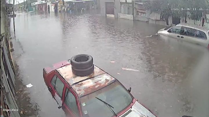 (VIDEO) Veracruz bajo el agua: fuertes lluvias dejan afectaciones en zona conurbada