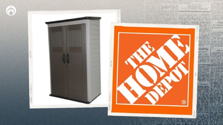 Home Depot pone descuentazo a este resistente deposito de exterior Rubbermaid