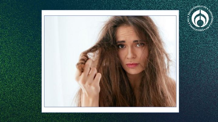 Mezcla con 3 ingredientes caseros para reparar el cabello quemado y encrespado