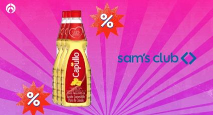 Sam´s Club remata paquete de 3 botellas de aceite Capullo: de los mejores de 2024 según Profeco