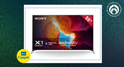 Coppel liquida esta pantalla Sony Ultra HD 4K de 55 pulgadas… y vale 13 mil pesos menos