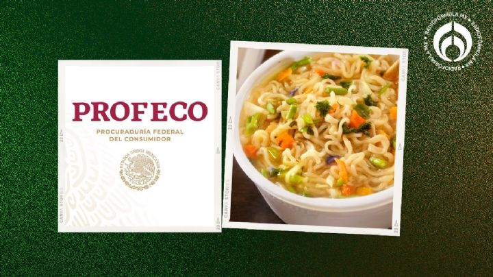 Esta es la sopa tipo ramen más nutritiva y barata en los supermercados, según Profeco