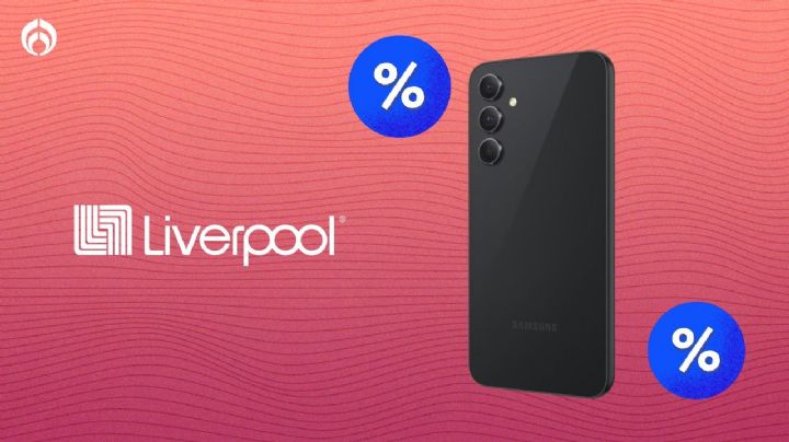 Liverpool rebaja el Samsung Galaxy A54 de rendimiento superior, cámara de 50MP y 128GB