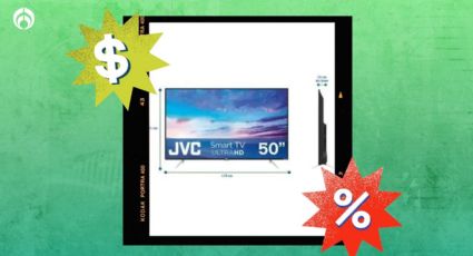 La pantalla JVC UHD de 50 pulgadas con Roku 4K que Sam's Club tiene regalada