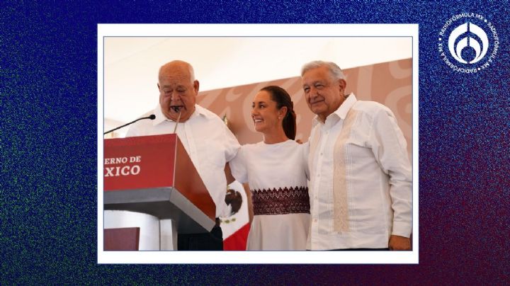 Gobernador de BCS rompe en llanto ¡al hablar de AMLO y Sheinbaum! (VIDEO)