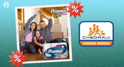 Corre a Chedraui por el papel de baño Premier Rendiplus que está en rebaja y avalado por Profeco