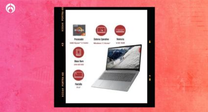 Aprovecha el 50% de descuento que Sam’s Club le pone a la laptop Lenovo de 8GB de RAM