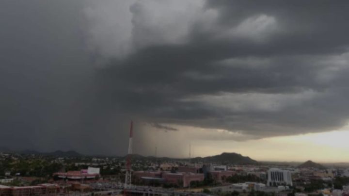 Pronostican inicio de semana lluvioso pero con altas temperaturas en Sonora