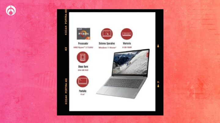 Aprovecha el 50% de descuento que Sam’s Club le pone a la laptop Lenovo de 8GB de RAM