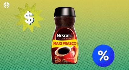 Chedraui tiene baratísimo el maxifrasco de Nescafé Clásico que rinde hasta 150 tazas