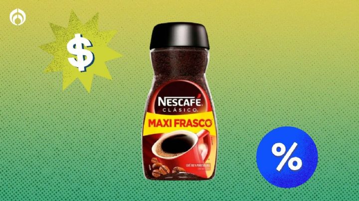 Chedraui tiene baratísimo el maxifrasco de Nescafé Clásico que rinde hasta 150 tazas