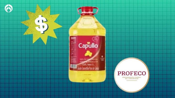 Sam's Club remata el aceite de canola Capullo de 5 l que pasó todas las pruebas de Profeco