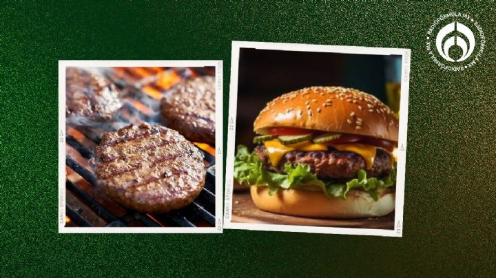 Las 11 mejores marcas de carne para hamburguesas que tienen cerdo, según Profeco