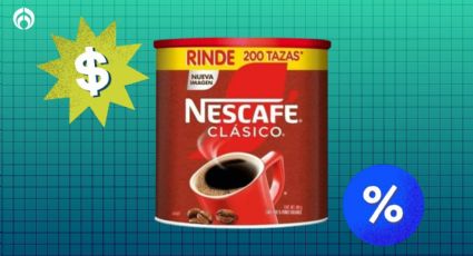 Bodega Aurrera tiene baratísimo el bote de 400 g de Nescafé Clásico, café soluble 100% puro