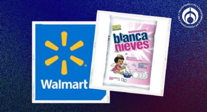 Walmart tiene a 37 pesos el jabón Blanca Nieves de 1kg, para ropa blanca y trastes brillantes