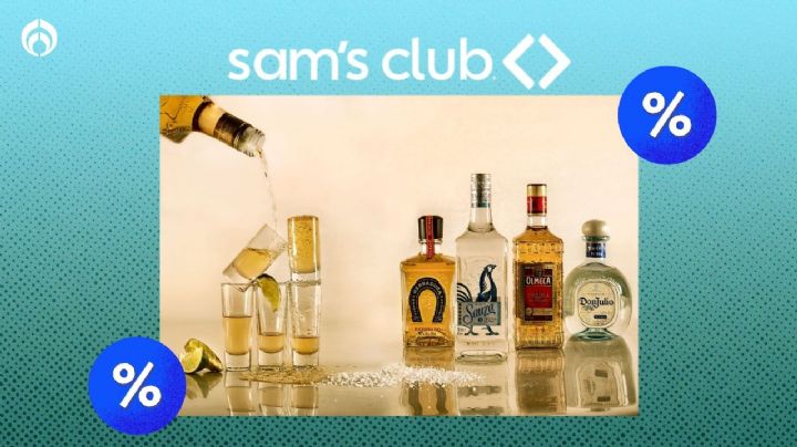 Compra en súper rebaja 6 tequilas de la mejor calidad con los descuentos de Sam's Club