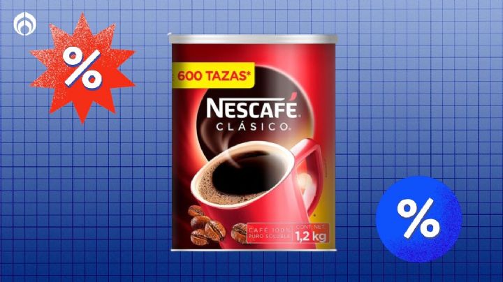 La tienda que está rematando el Nescafé Clásico de 1.2 kg que rinde hasta 600 tazas de café calientito