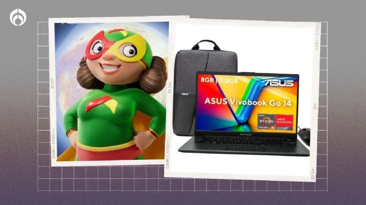 Bodega Aurrera remata laptop Asus con descuentazo de 3 mil pesos con funda y mouse incluidos