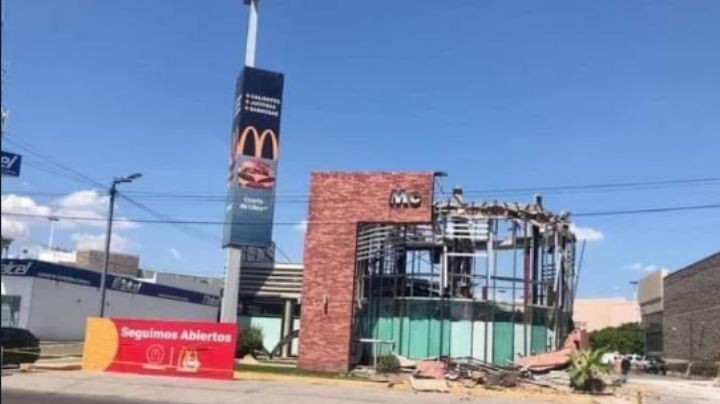 Derrumban Mc Donald’s Satélite en Hermosillo; iniciará proceso de remodelación