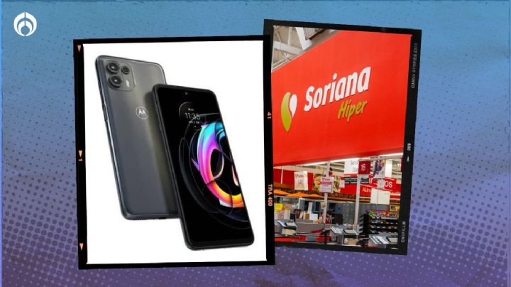 Soriana liquida este celular Motorola con cámara de 108 MP y 6 GB de memoria ¡a mitad de precio!