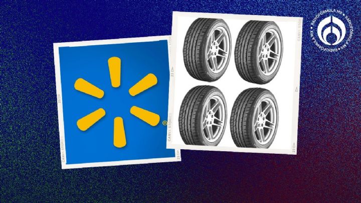 Walmart aplica megarebaja a paquete con 4 llantas Continental que frenan de golpe