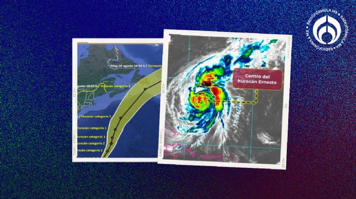 Huracán Ernesto sube a categoría 2: ¿afectará a México?