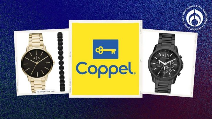 Coppel pone rebajota a estos relojes Armani de lujo; algunos vienen con accesorio de regalo