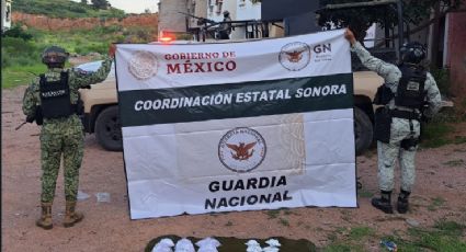 GN y Ejército Mexicano aseguran más de 2 mil dosis de drogas en Sonora