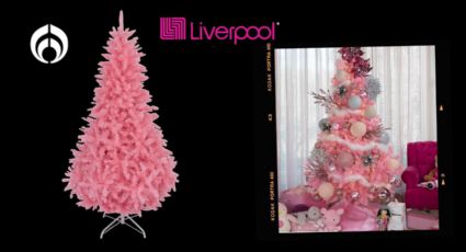 Dale un toque de color a tu Navidad con este árbol que Liverpool vende a mitad de precio