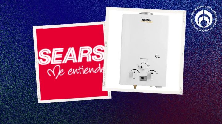 Sears: este es el calentador instantáneo de agua más barato que puedes comprar