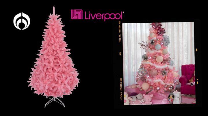 Dale un toque de color a tu Navidad con este árbol que Liverpool vende a mitad de precio