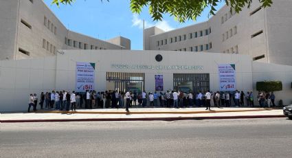 Inician paro de labores trabajadores del Poder Judicial Federal de la Federación en BCS