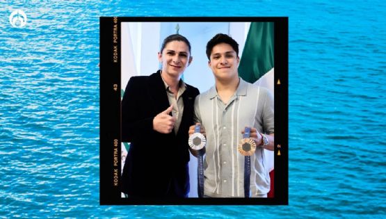 ¿Hacen las paces? Osmar Olvera se reúne con Ana Guevara y muestra sus medallas tras París 2024