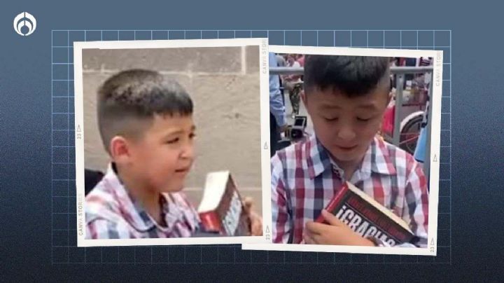 Un viaje y muchas lágrimas: la travesía de un niño por un autógrafo de AMLO