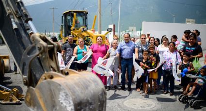 Arrancan rehabilitación de avenida principal en Escobedo NL